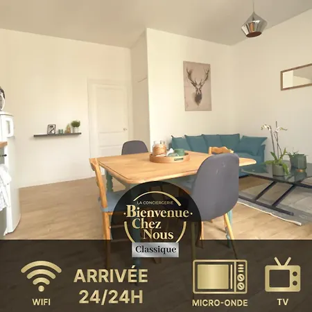 Le Vichatel - Charmant T3 En Centre Proche De Place Gaillard Apartament *